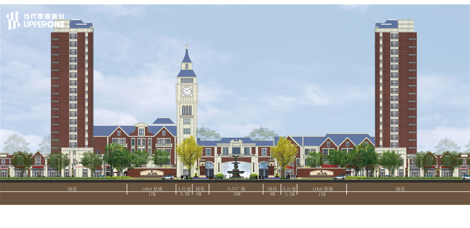 辽宁葫芦岛欧洲城展示区景观设计分享|当代景观规划-1