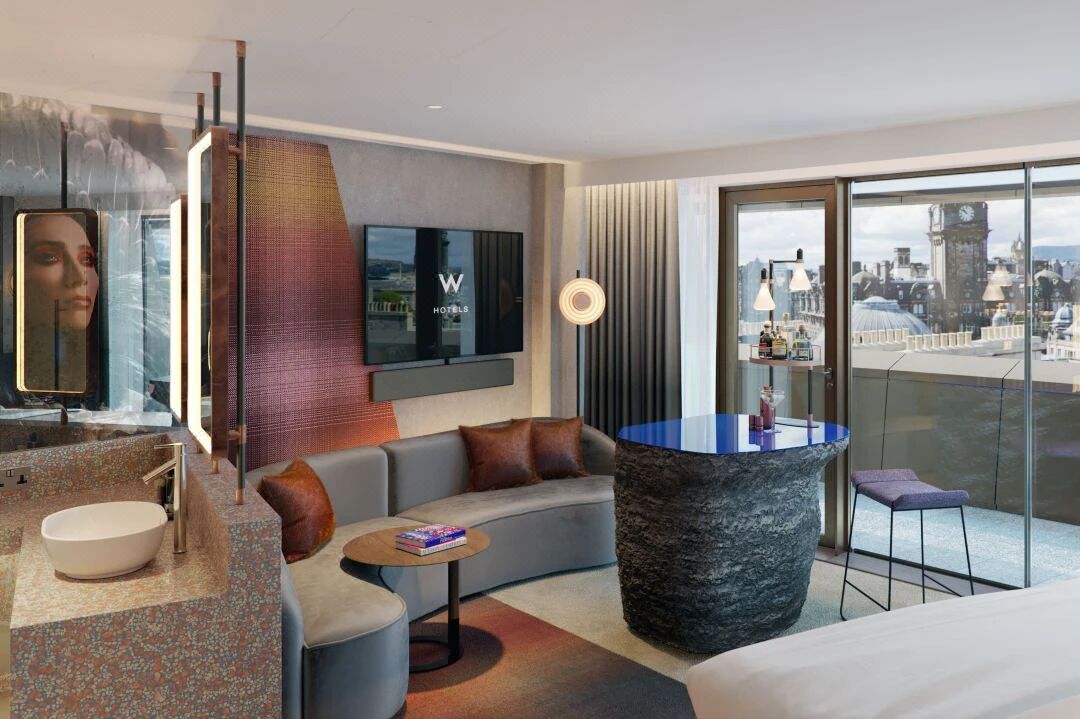 爱丁堡 W 酒店丨英国丨Jestico & Whiles-35