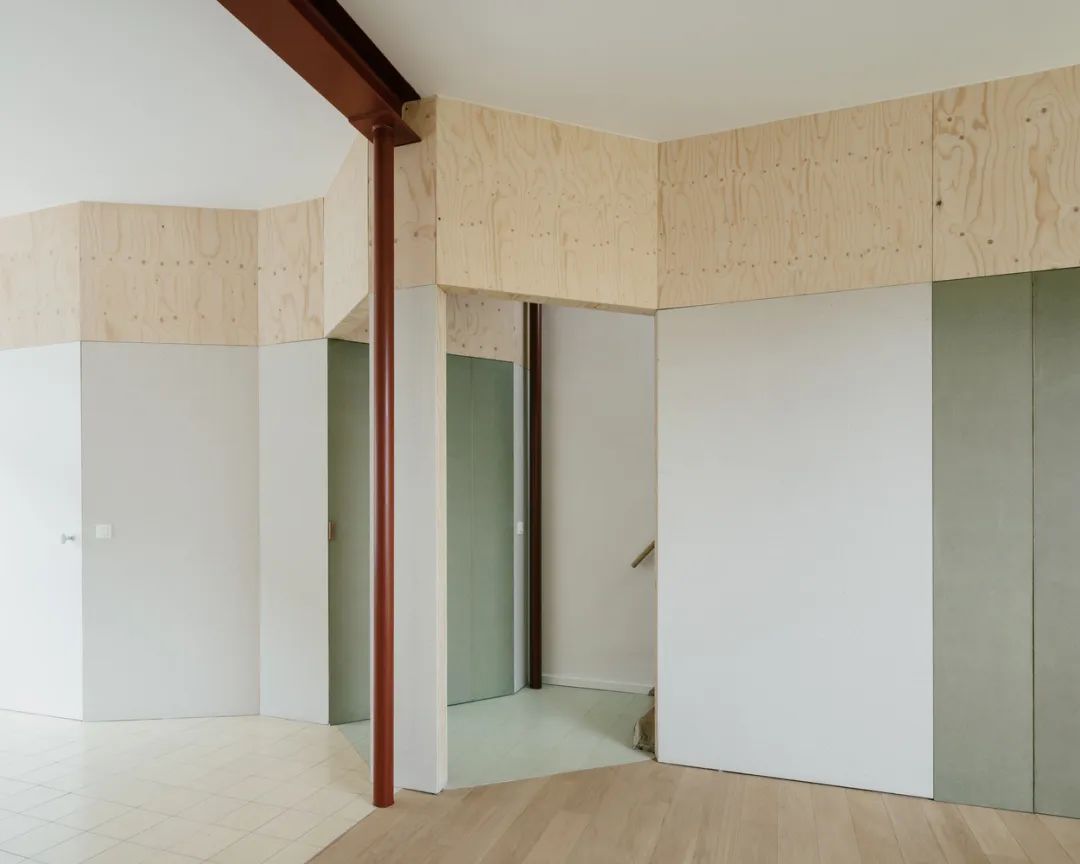 狭长工人房变花园住宅丨勾勾手设计网-19