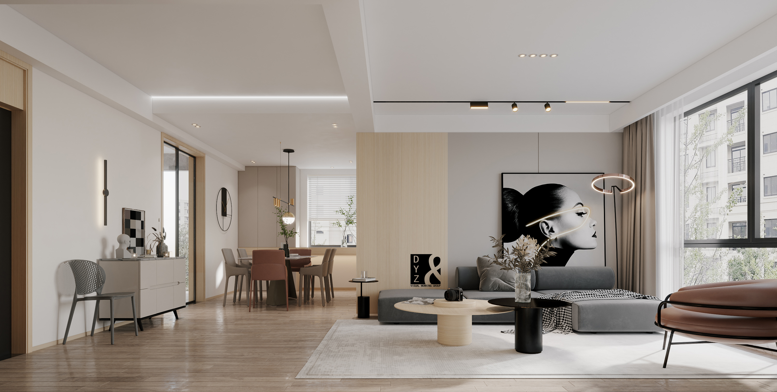 现代原木简约-1