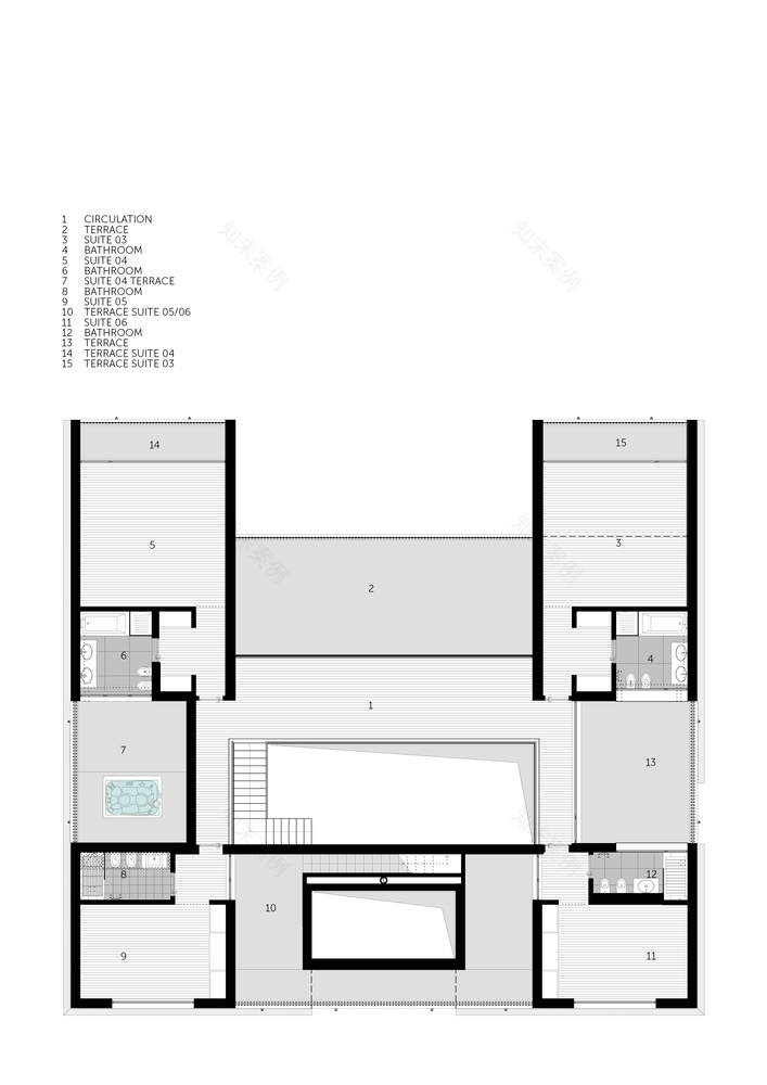 葡萄牙 Obidos 海滨别墅 | 室内外和谐共生的绿意空间-36