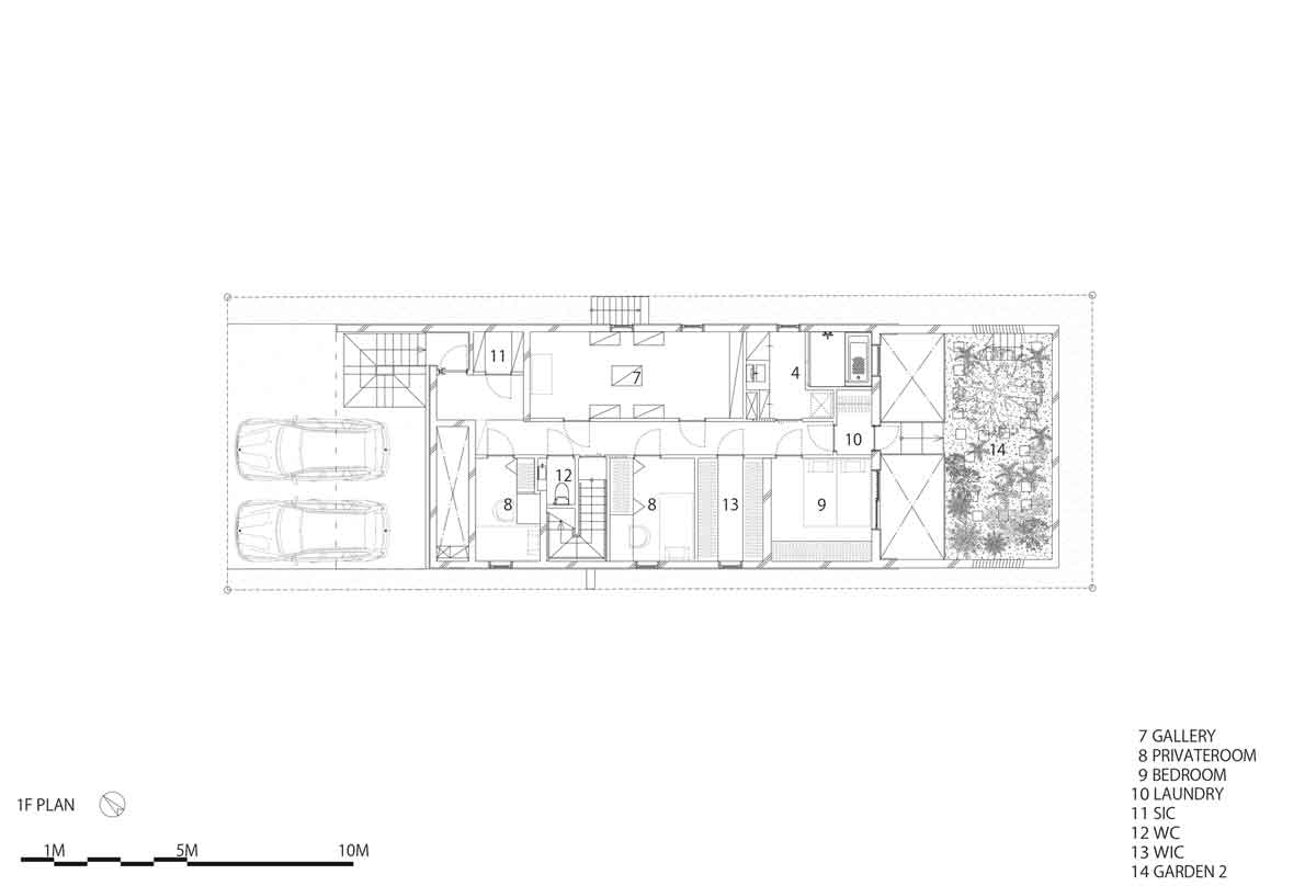 Concrete Shell House 混凝土壳住宅丨IKAWAYA Architects-55