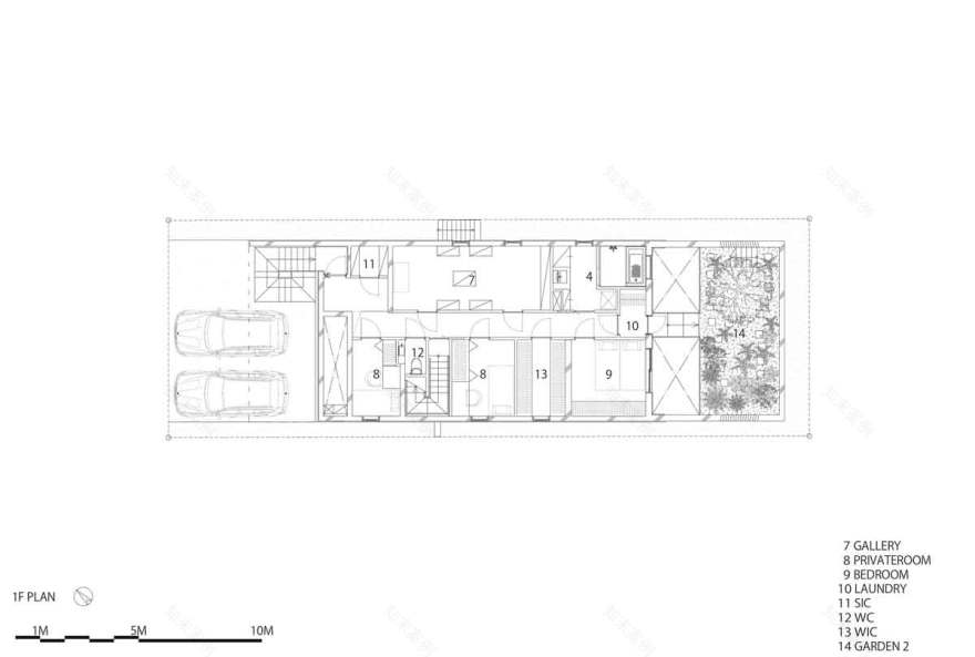 Concrete Shell House 混凝土壳住宅丨IKAWAYA Architects-55