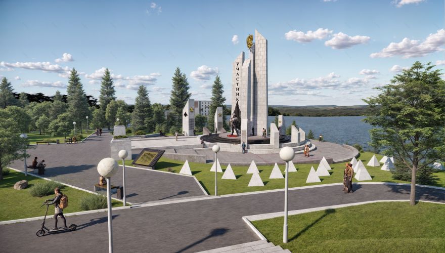 Чебоксары市“Победа”纪念公园纪念建筑及景观设计竞赛项目丨俄罗斯-116
