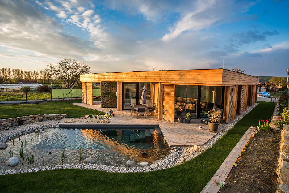 奥地利斯洛伐克边境低能耗木结构住宅-13