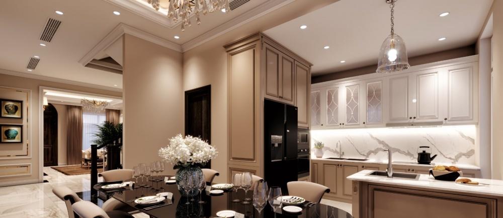 越南海防市 VINHOME 别墅 | 酒窖、影音室打造高品质家庭娱乐空间-1