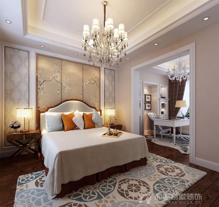 天津尚层设计-- 美式混搭风格别墅装修案例-8