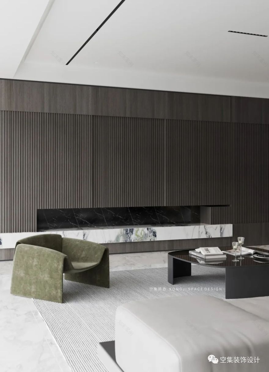 现代风格打造 260m²大平层丨空集设计-19