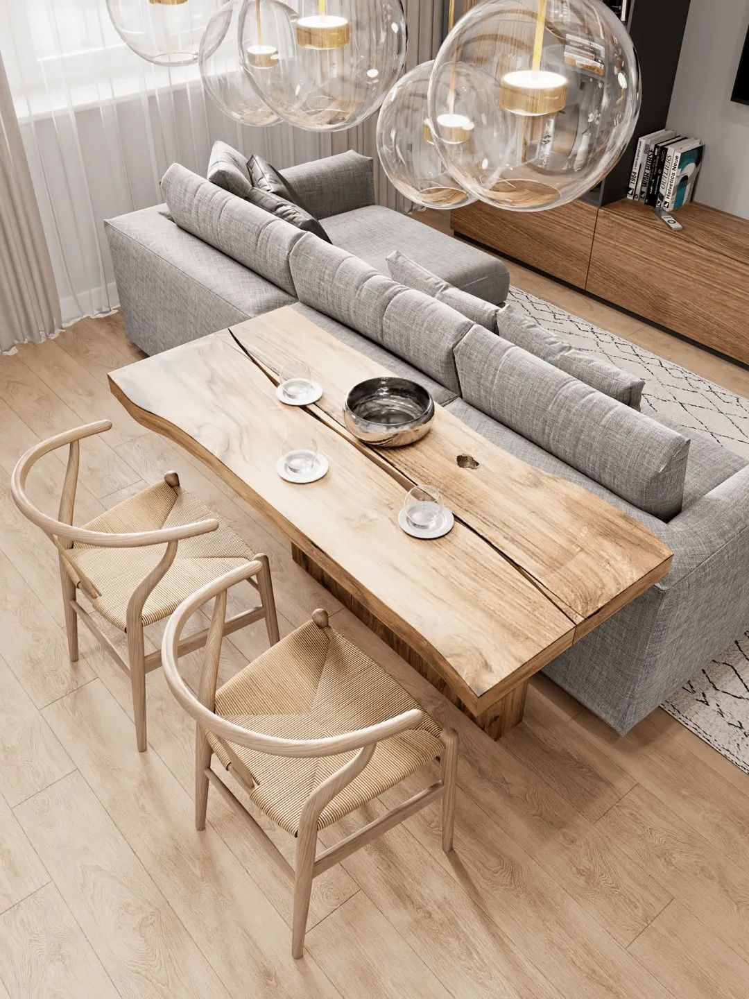 简约时尚！79平ins风复式公寓设计-19