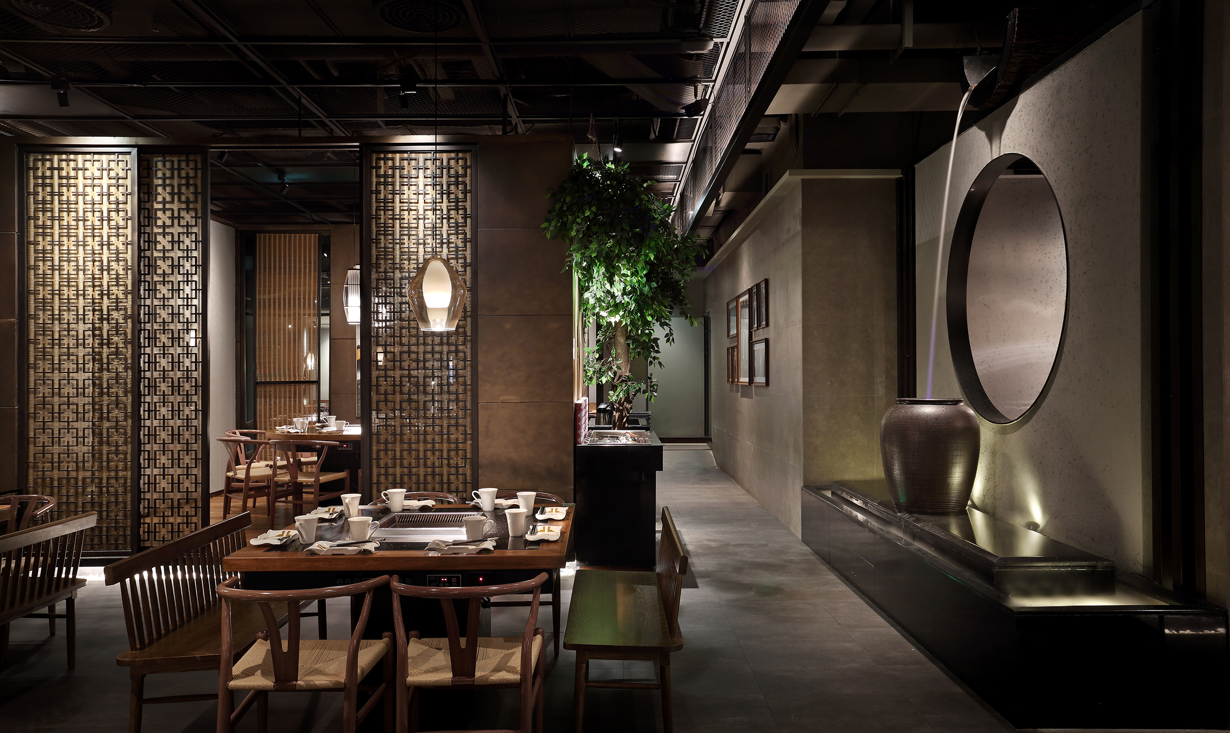 餐厅设计之大妙火锅，妙不可言的中式意境空间-6