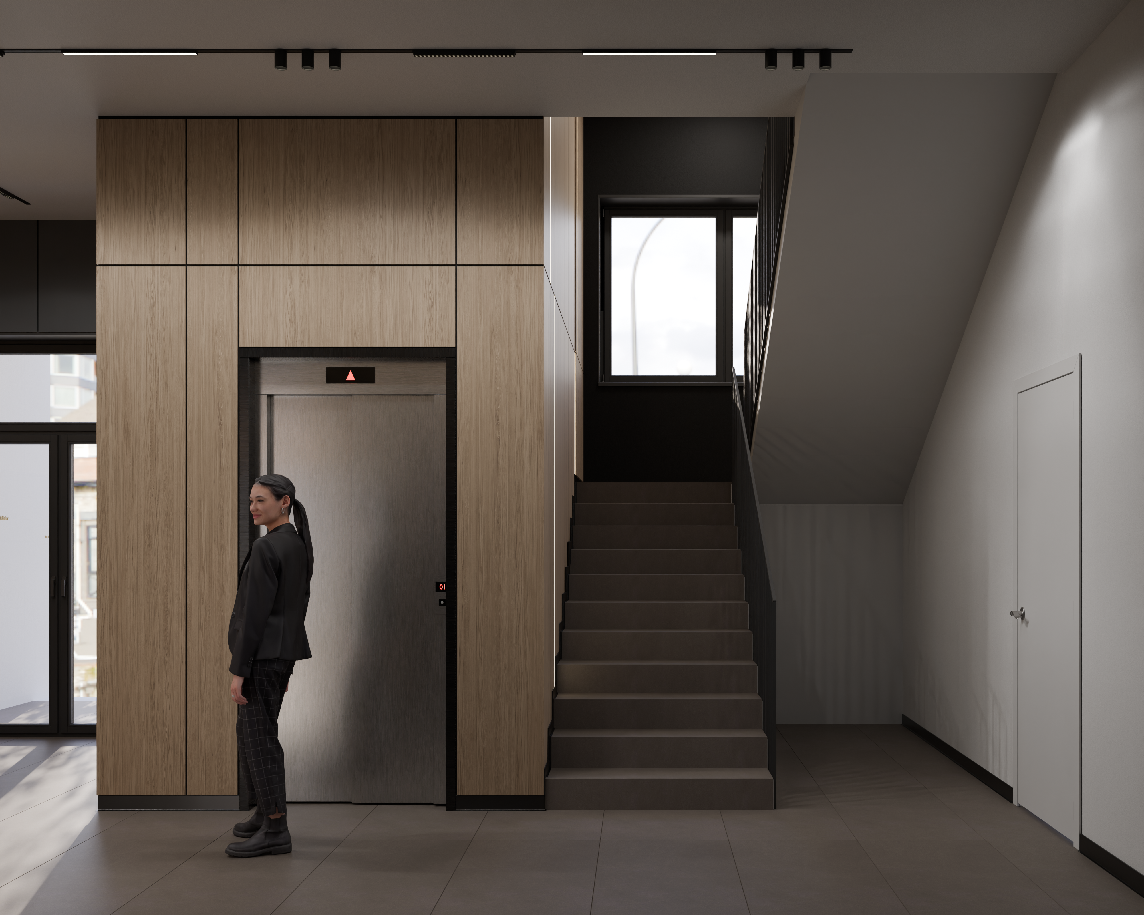 某住宅综合体入口及公共区域设计-9