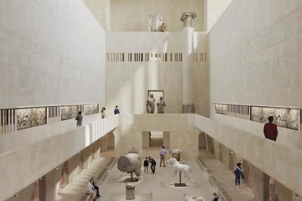 英国博物馆部分画廊重组项目丨Lina Ghotmeh及其团队-3