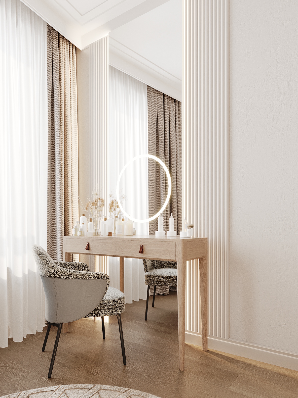 Мастер-спальня ЖК "Крылья"-4