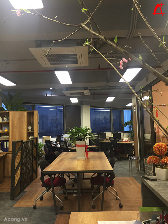 建筑A  Cộng公司办公室室内设计丨越南河内-8