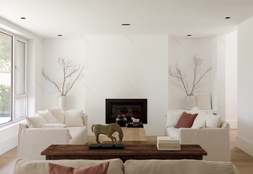 纯白极简公寓丨中国北京丨BW Timeless-0