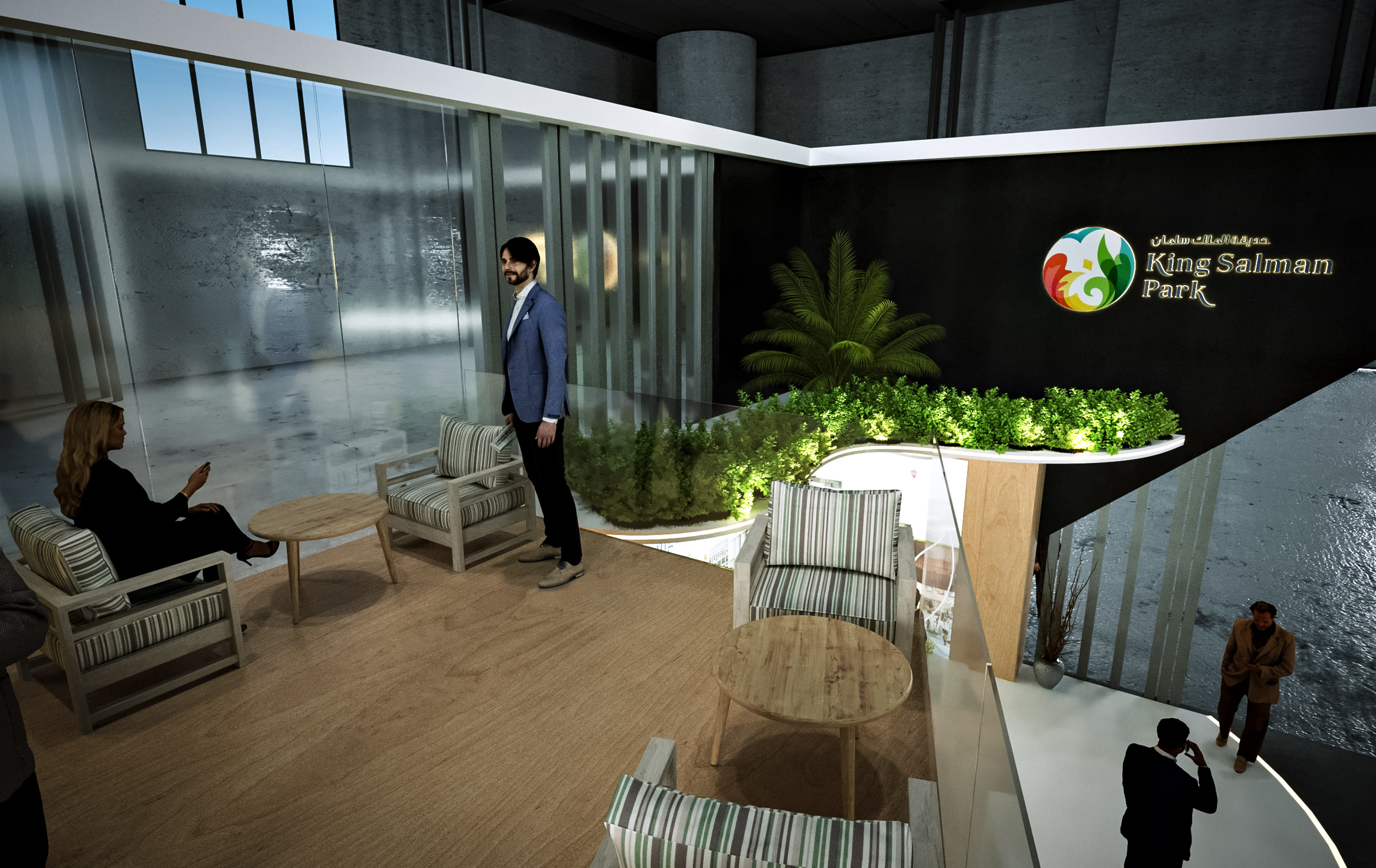 King Salman Park Exhibition Stand 31m x 14m-32