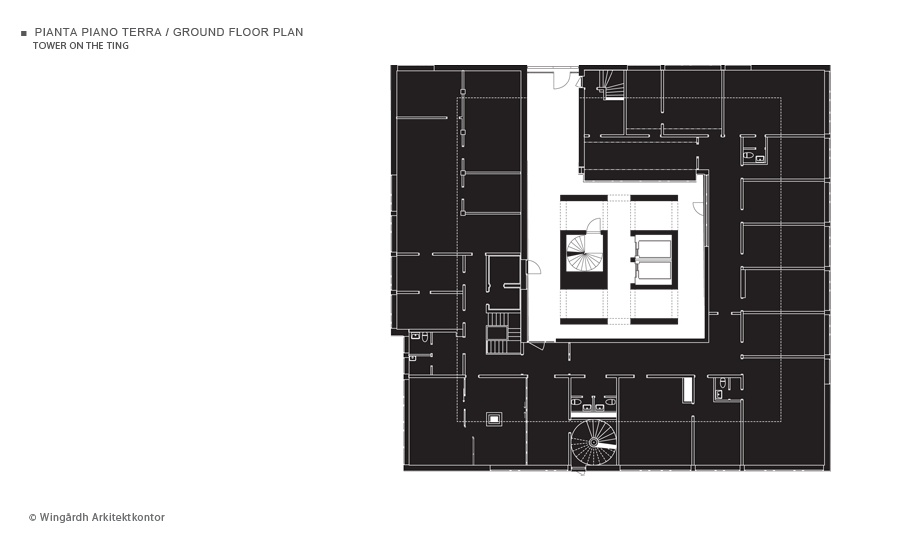 惊艳改造 | 瑞典老法院变身高颜值公寓楼-27
