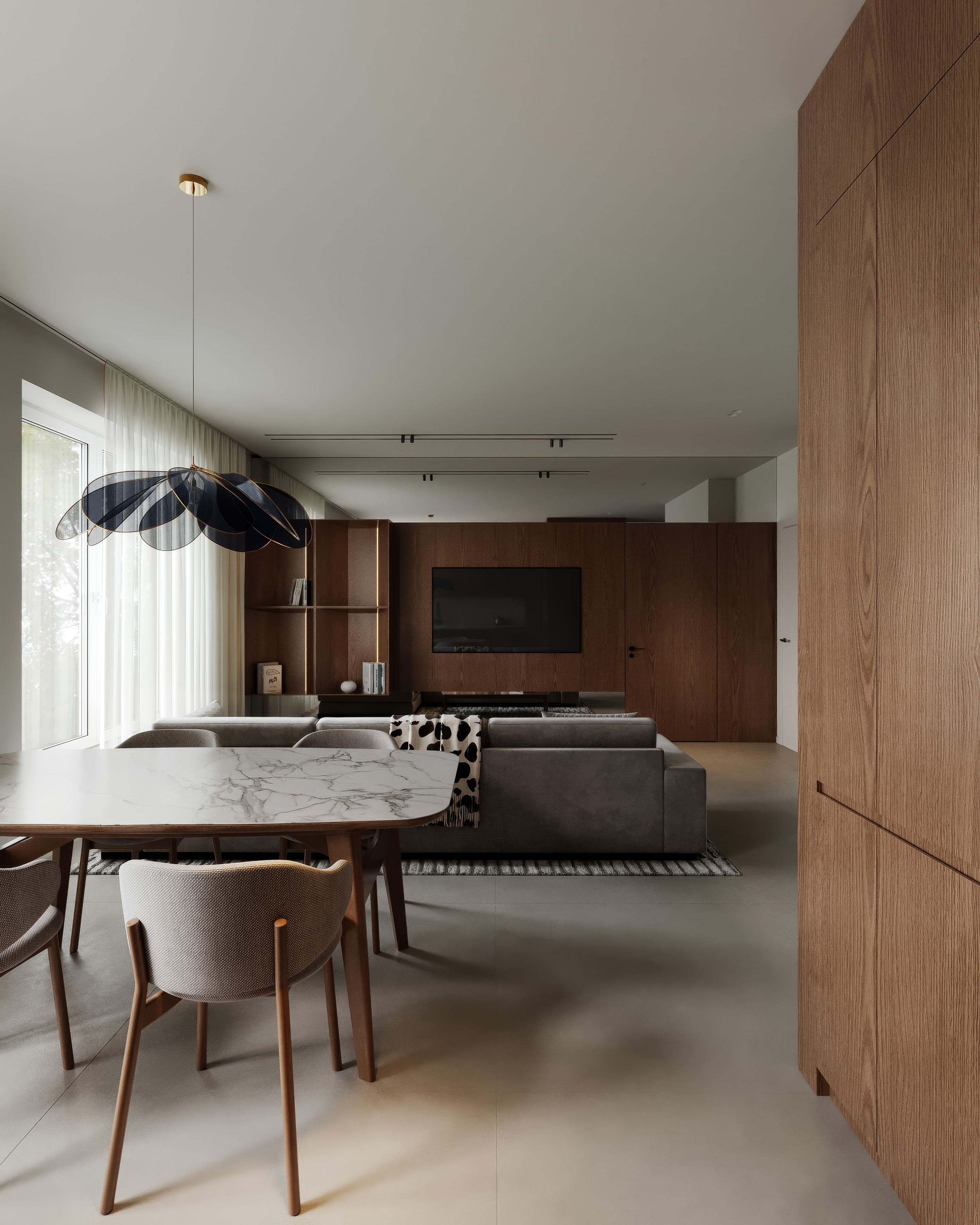 Open Space: Kitchen & Living Room Visuals-8