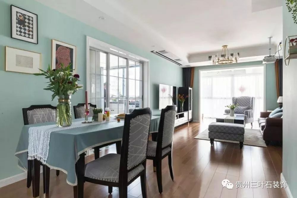 美式轻奢三室两厅,浪漫满屋-8