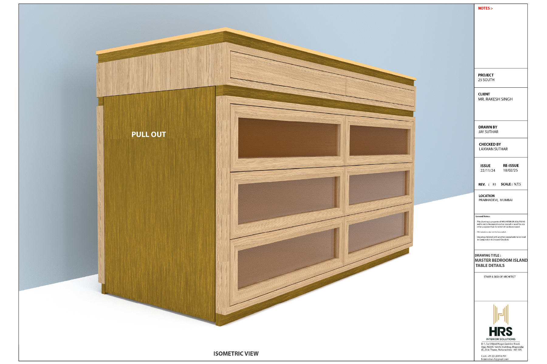ISLAND TABLE (MR.RAKESH SINGH)F-6