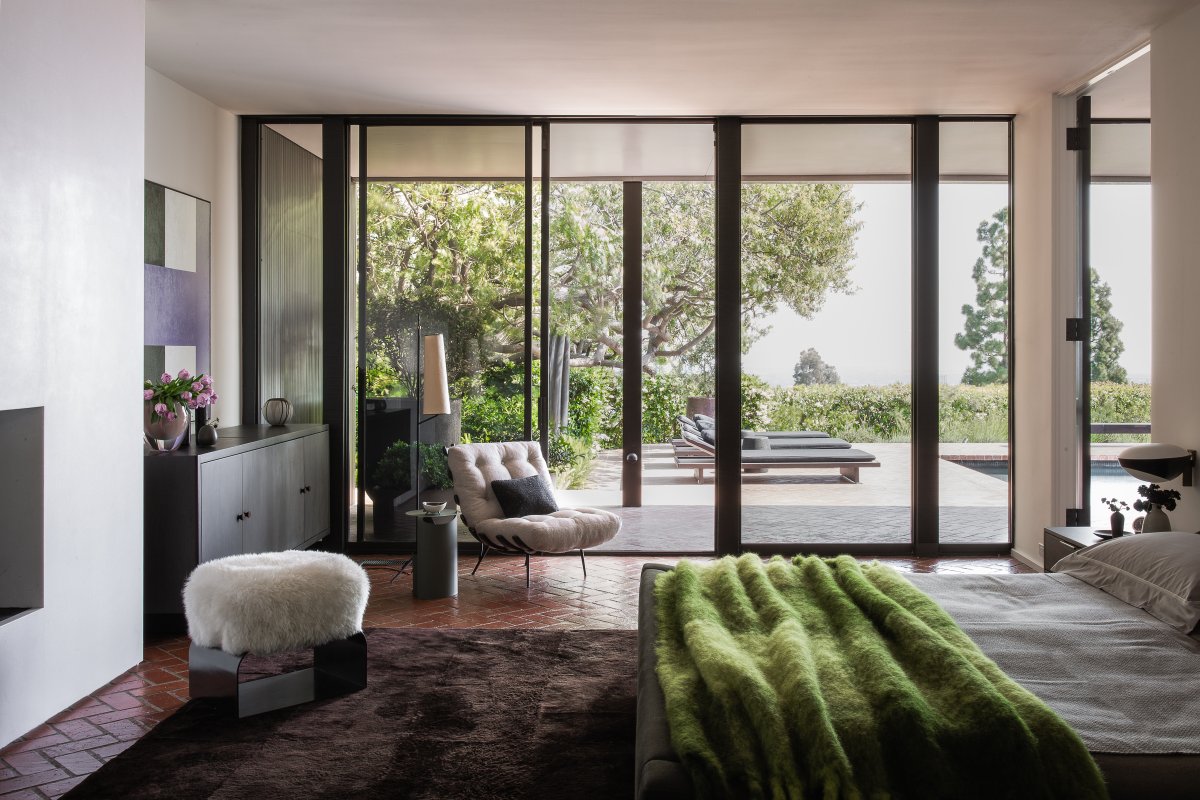 洛杉矶 Laccone 住宅,捕捉自然光的自由空间-12