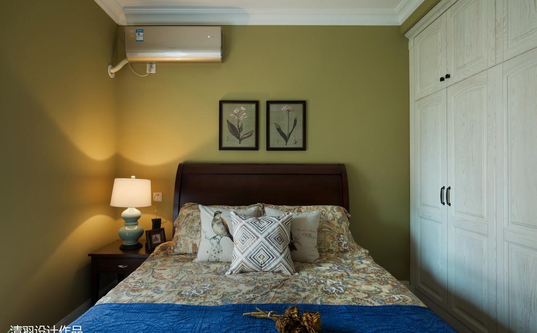 清羽设计 · 阳光棕榈滩美式家居空间-34