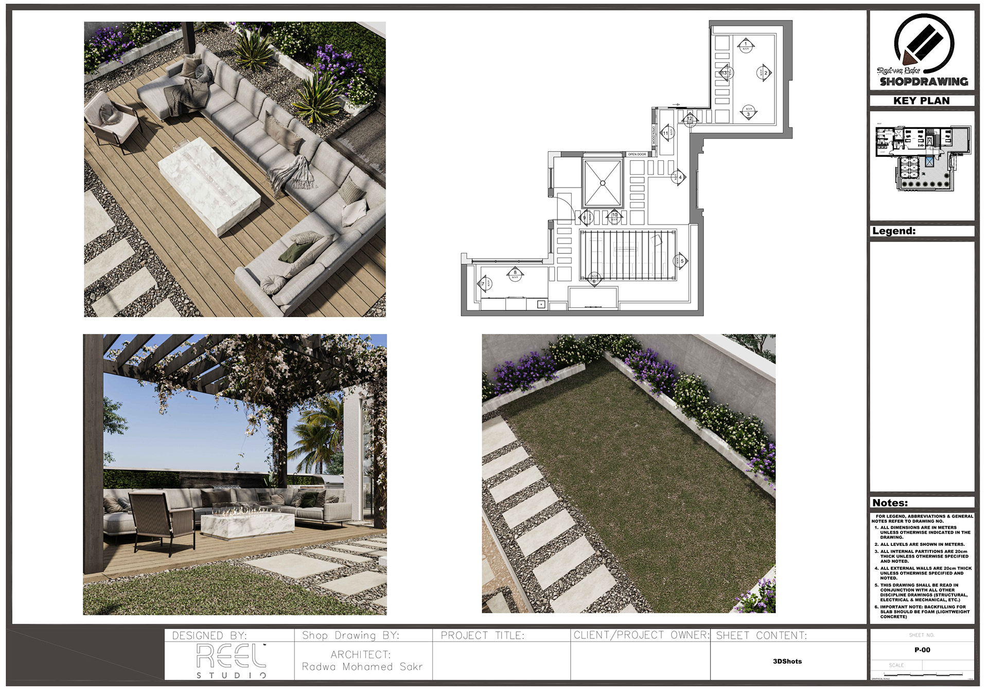 Shop Drawing For Roof Landscape-10
