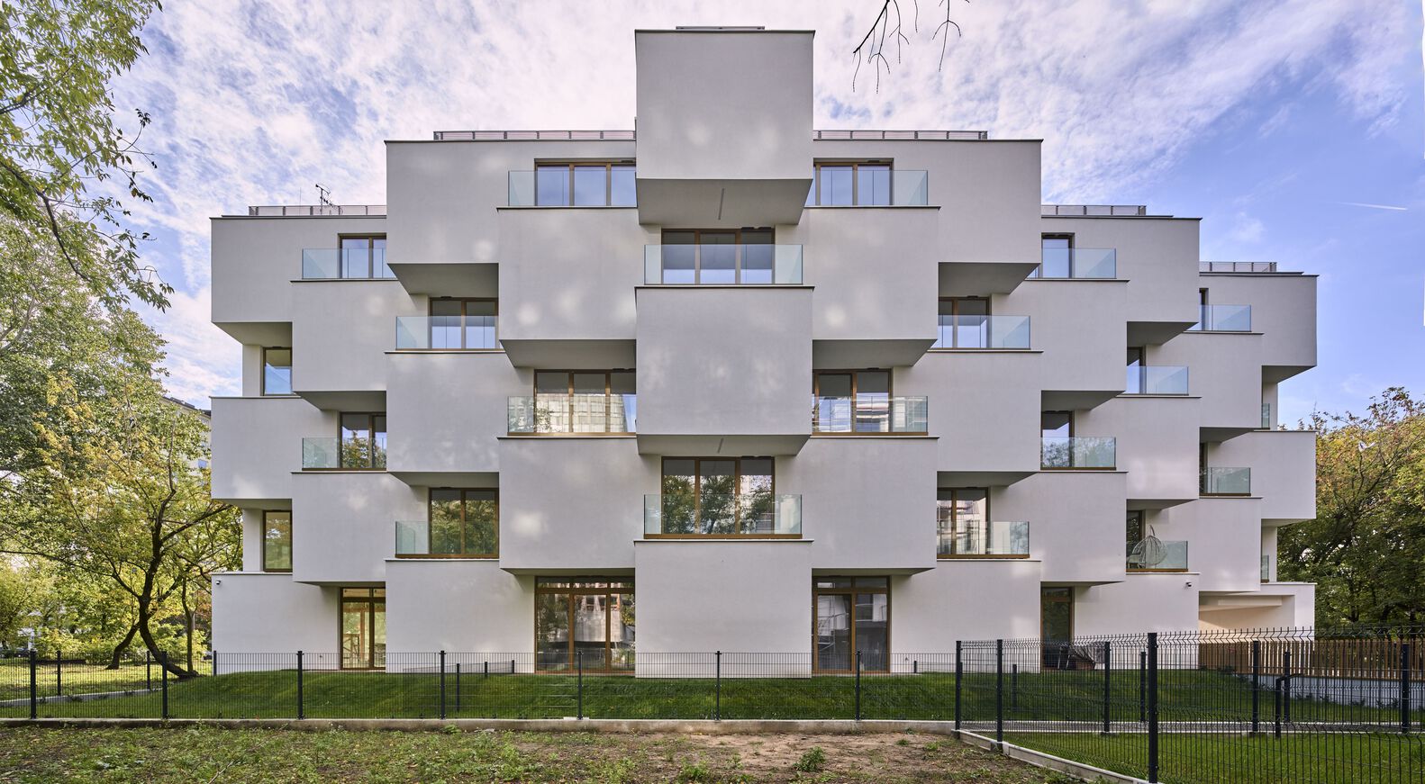 波兰波托卡公寓丨波兰华沙丨柱式建筑-9