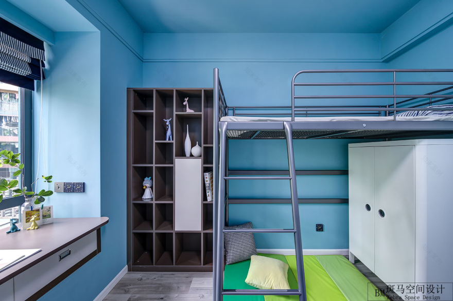 马卡龙色的浪漫空间 | 深圳庐峰翠苑 120 平方少女心设计-39