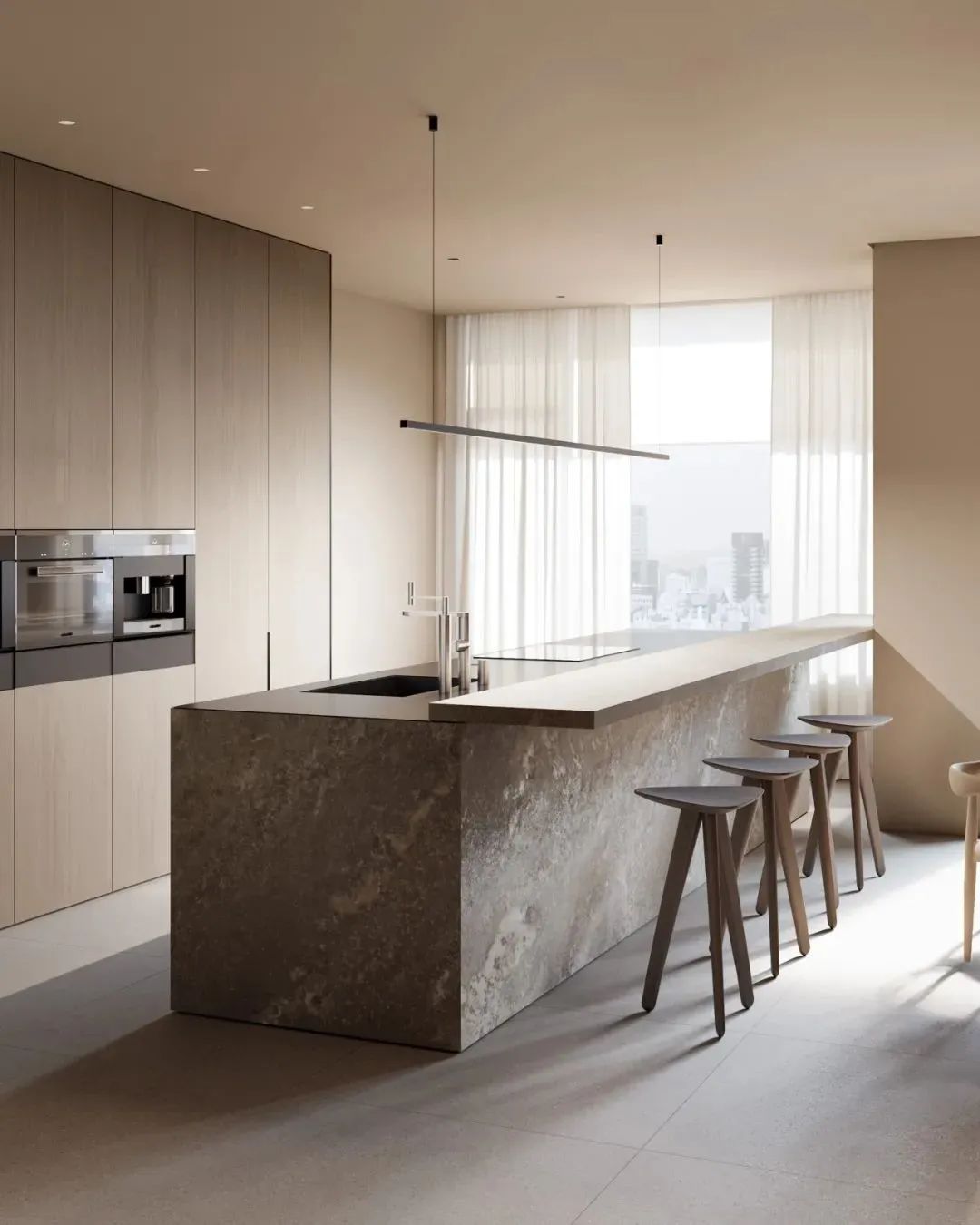 乌克兰基辅设计风尚 | 简约温暖，精英感十足-167