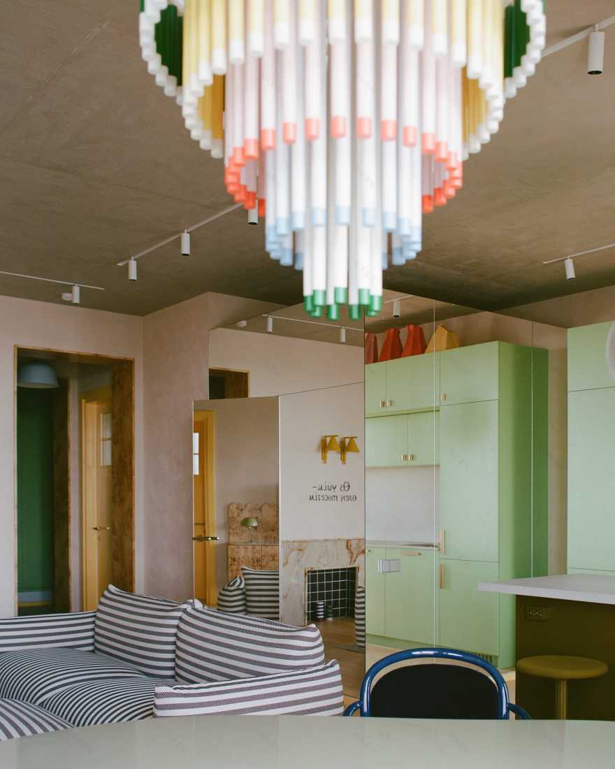 哈萨克斯坦为即将独立儿子设计的公寓丨哈萨克斯坦阿拉木图丨阿拉木图工作室Sdelaemremont-33