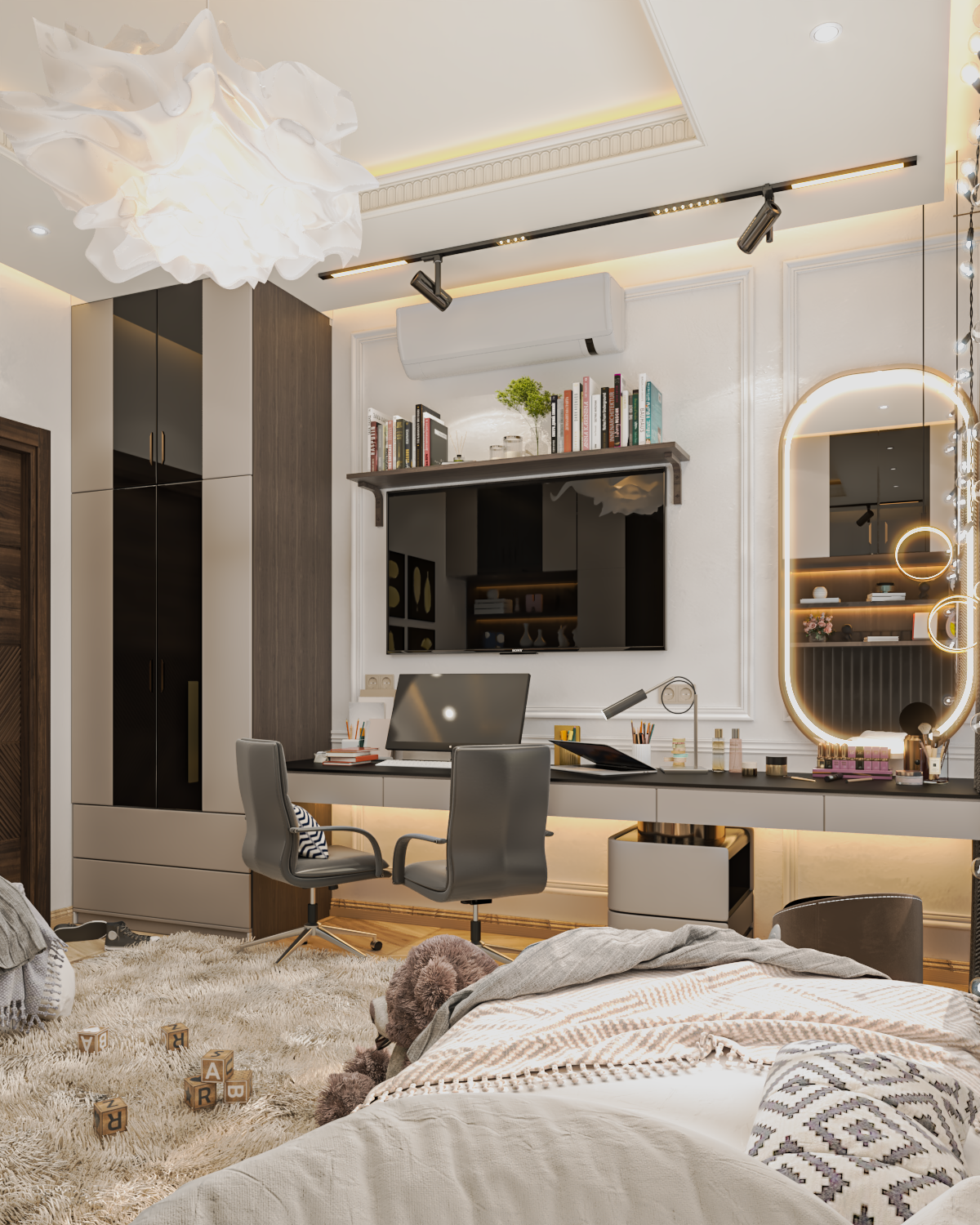 Modern Boys' Bedroom Design 儿童房-8