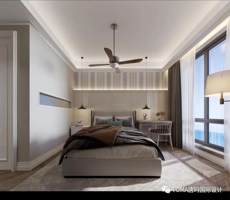 水晶湖郡 | 唐玛国际打造轻奢美式空间,生活如画,品味高雅-18