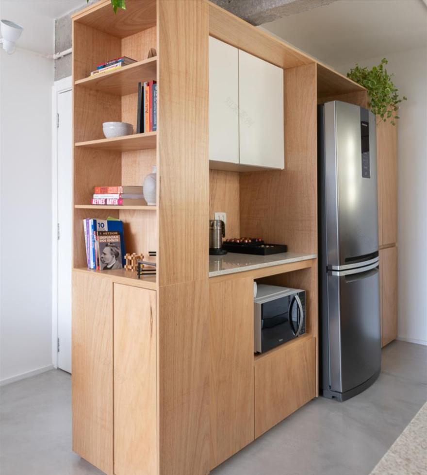 巴西 Pinheiros 公寓改造-3