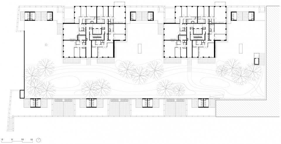 鹿特丹 De Zalmhaven 住宅综合体丨荷兰鹿特丹丨KAAN Architecten-85