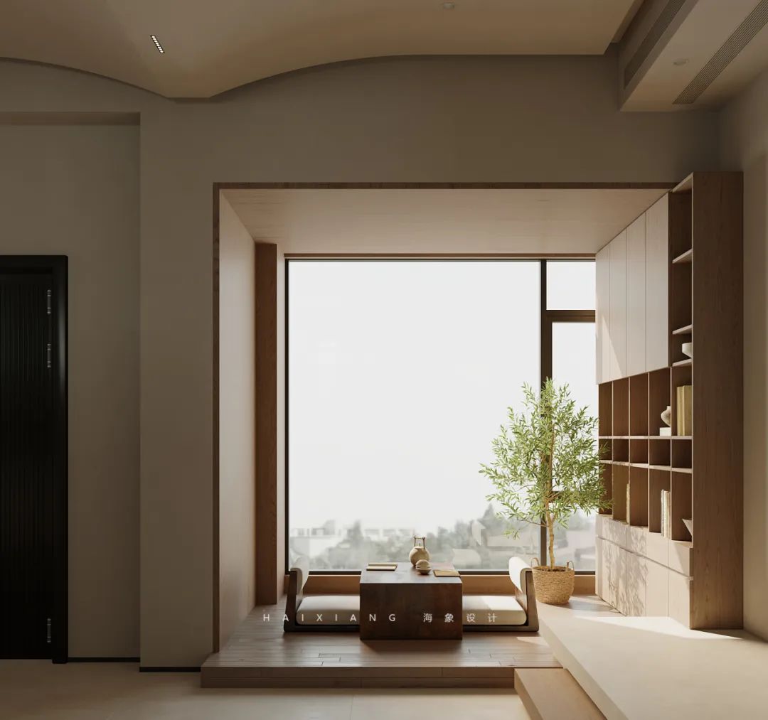 大隐的宁静,现代生活中的诗意栖居丨中国湖州丨海象设计-13