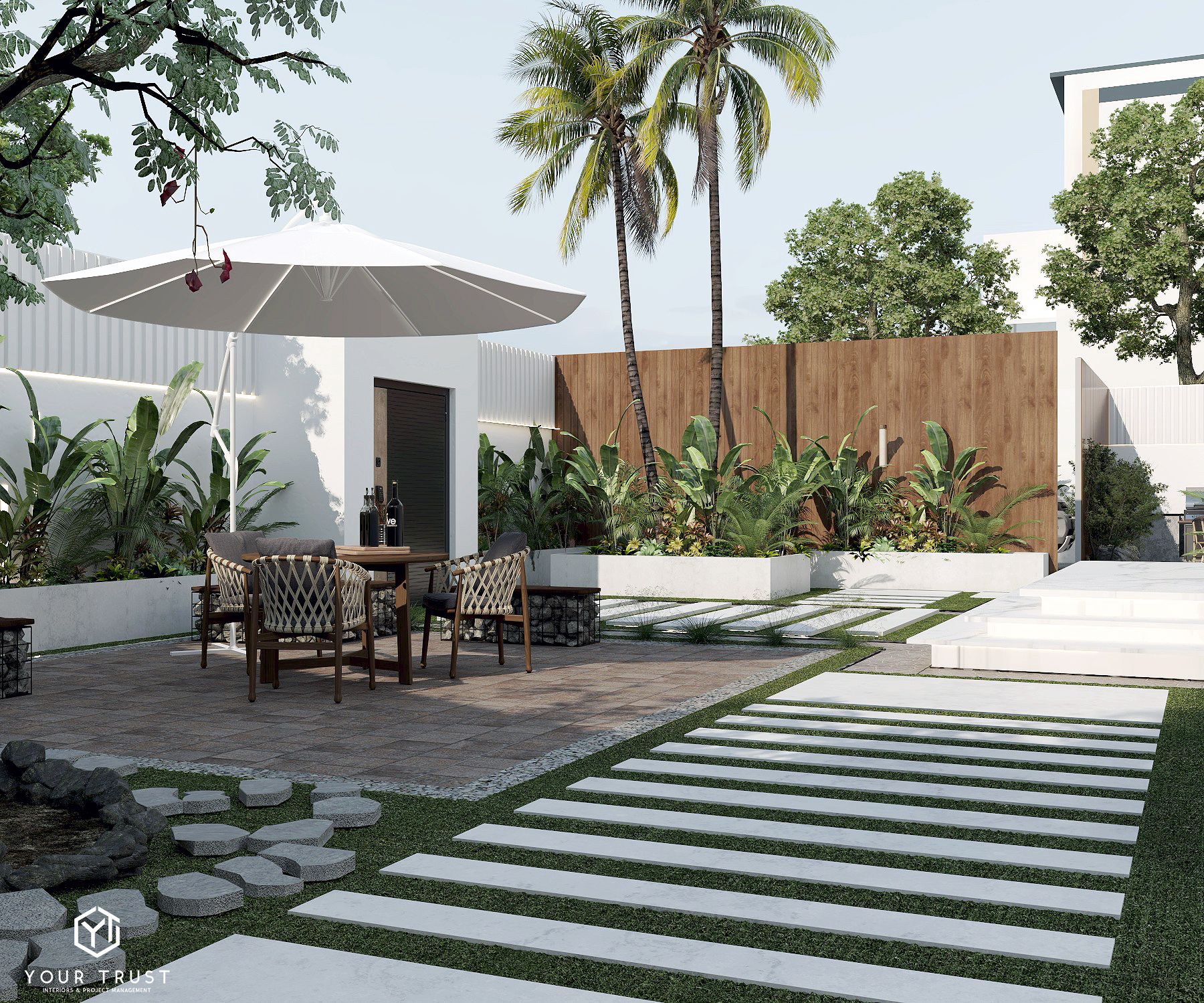 KSA 私人别墅景观设计丨YT Design studio-9