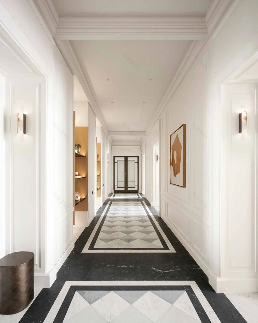 巴黎时尚现代公寓,香港 InSitu 工作室打造-6