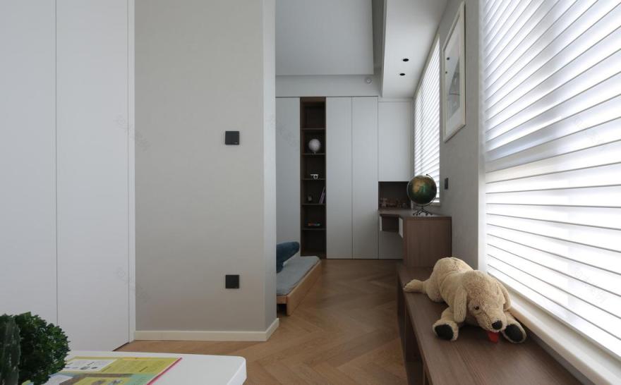 200㎡大平层现代简约风黑白艺术空间-34