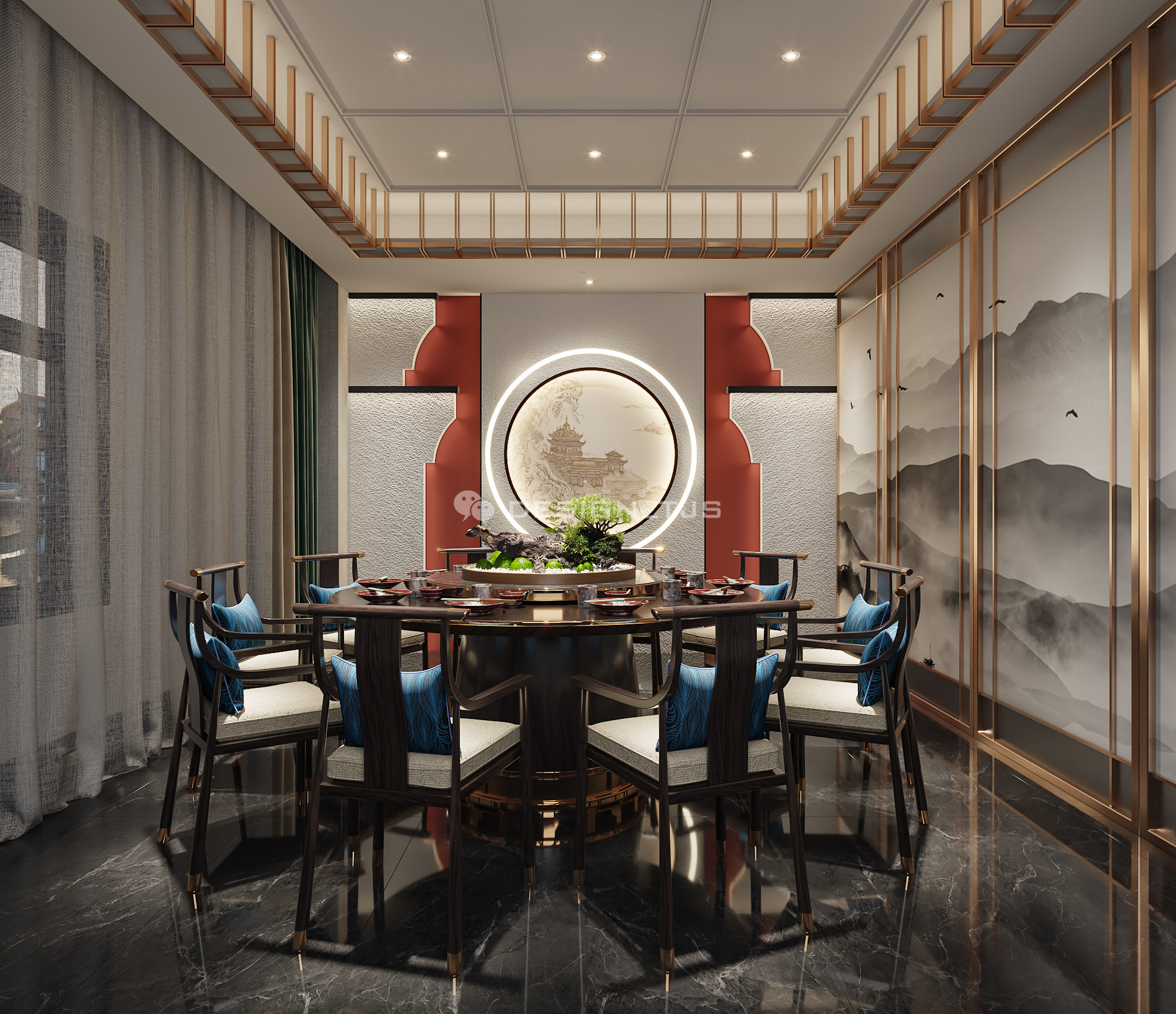 同聚楼效果图案例-14