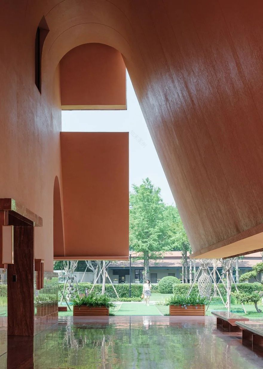 崇州永利红瓦广场:抽象的聚落-180