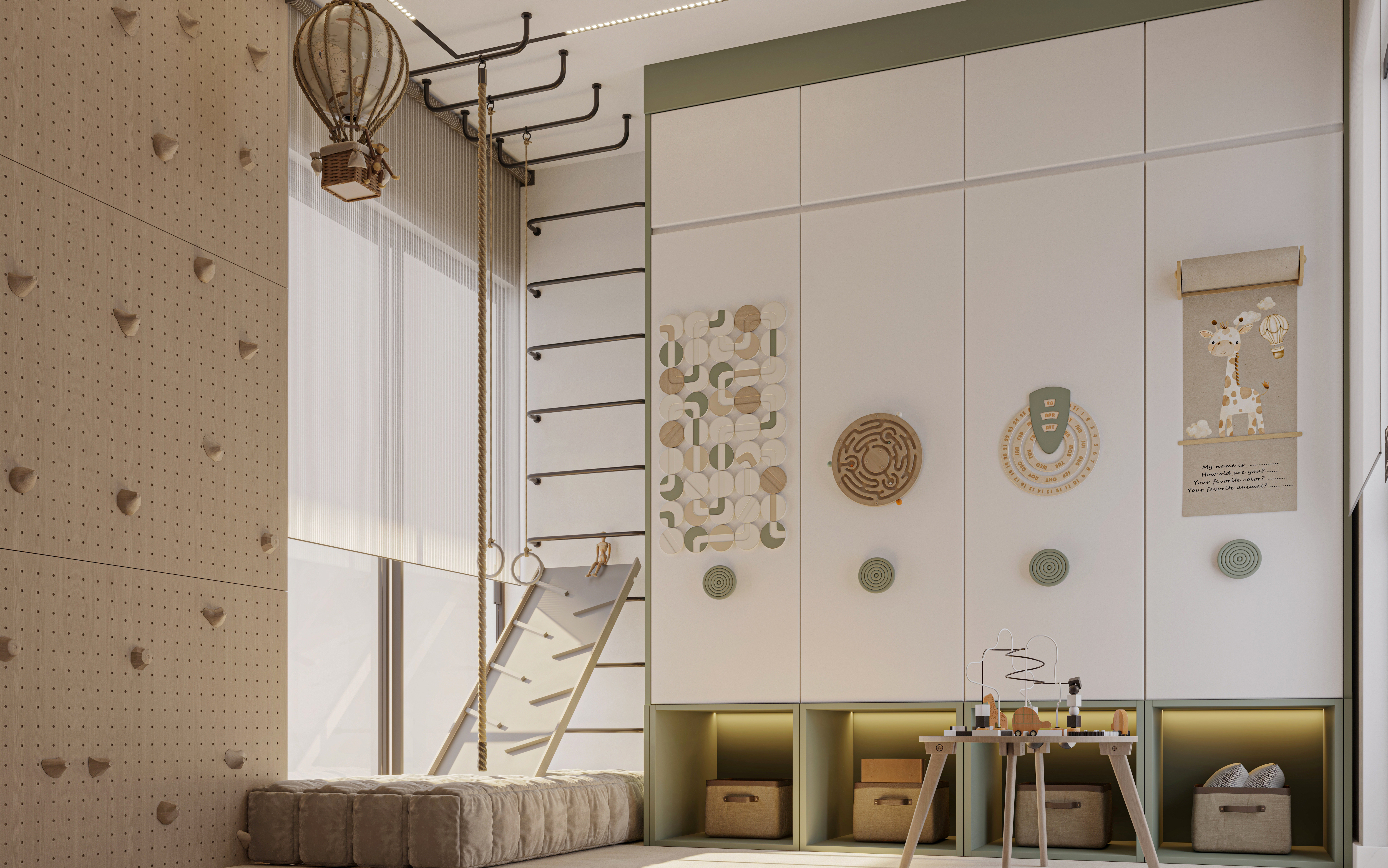 儿童房丨沙特阿拉伯丨Azm Studio-11