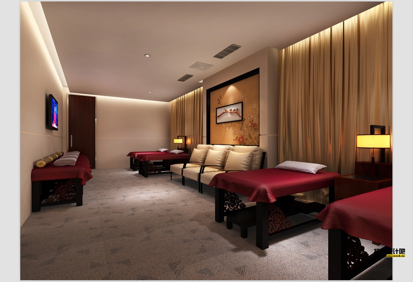 健身会所养生馆-0