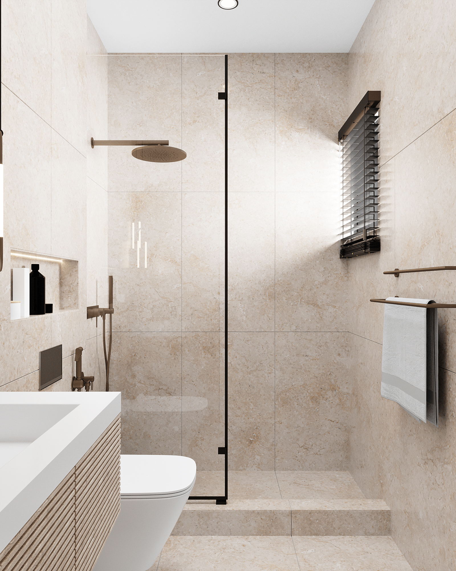 102㎡浅色系住宅设计 超舒适！-16