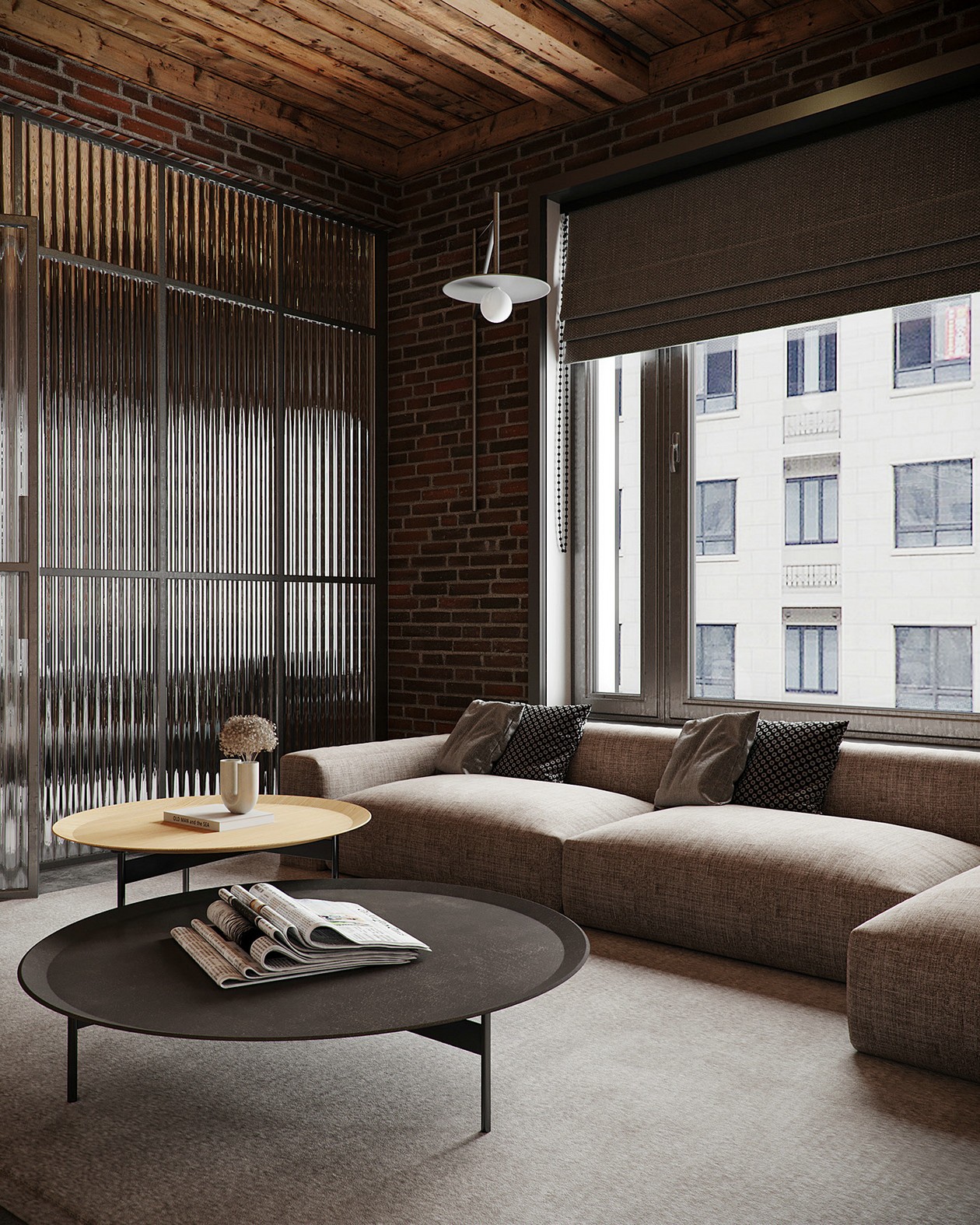 工业风小空间公寓设计-4