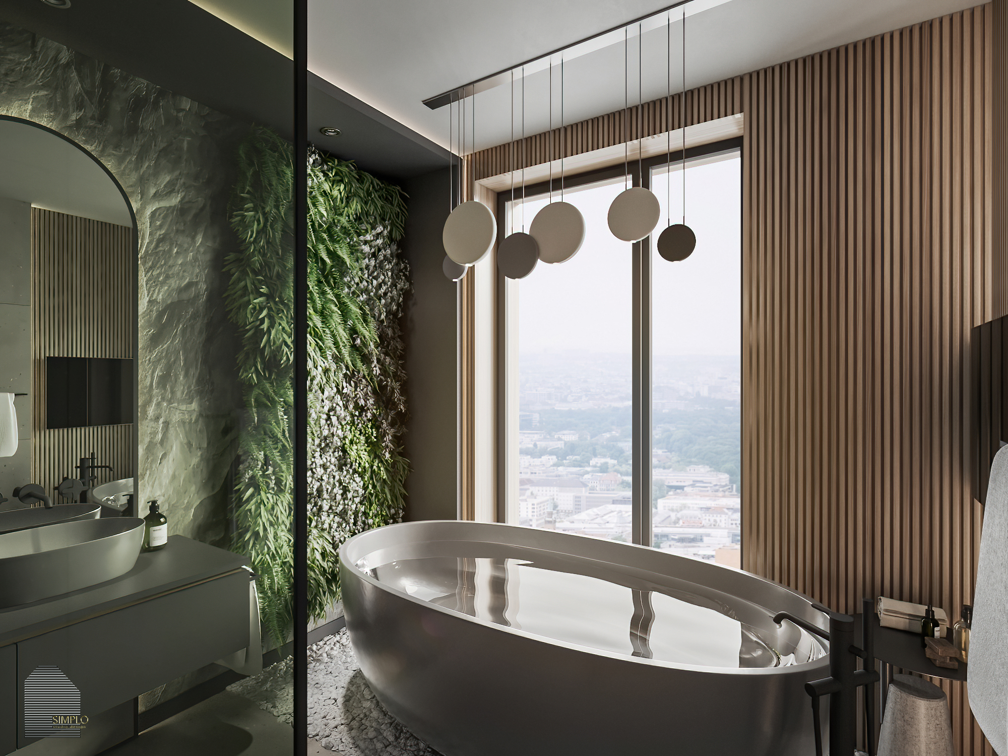 Render Dark Bathroom-5