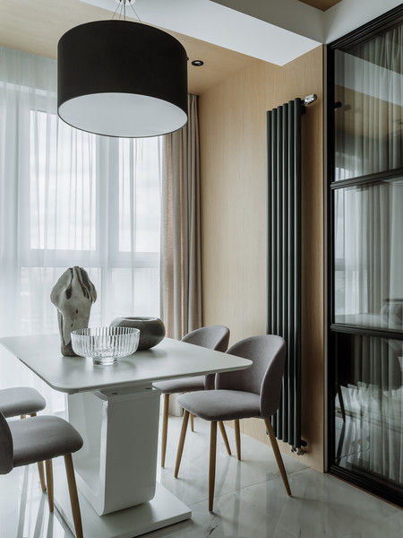 Воздушная квартира 78 м² для мамы и дочки-школьницы от Ксении Коноваловой || 01 - Архитектурный журнал ADCity-7