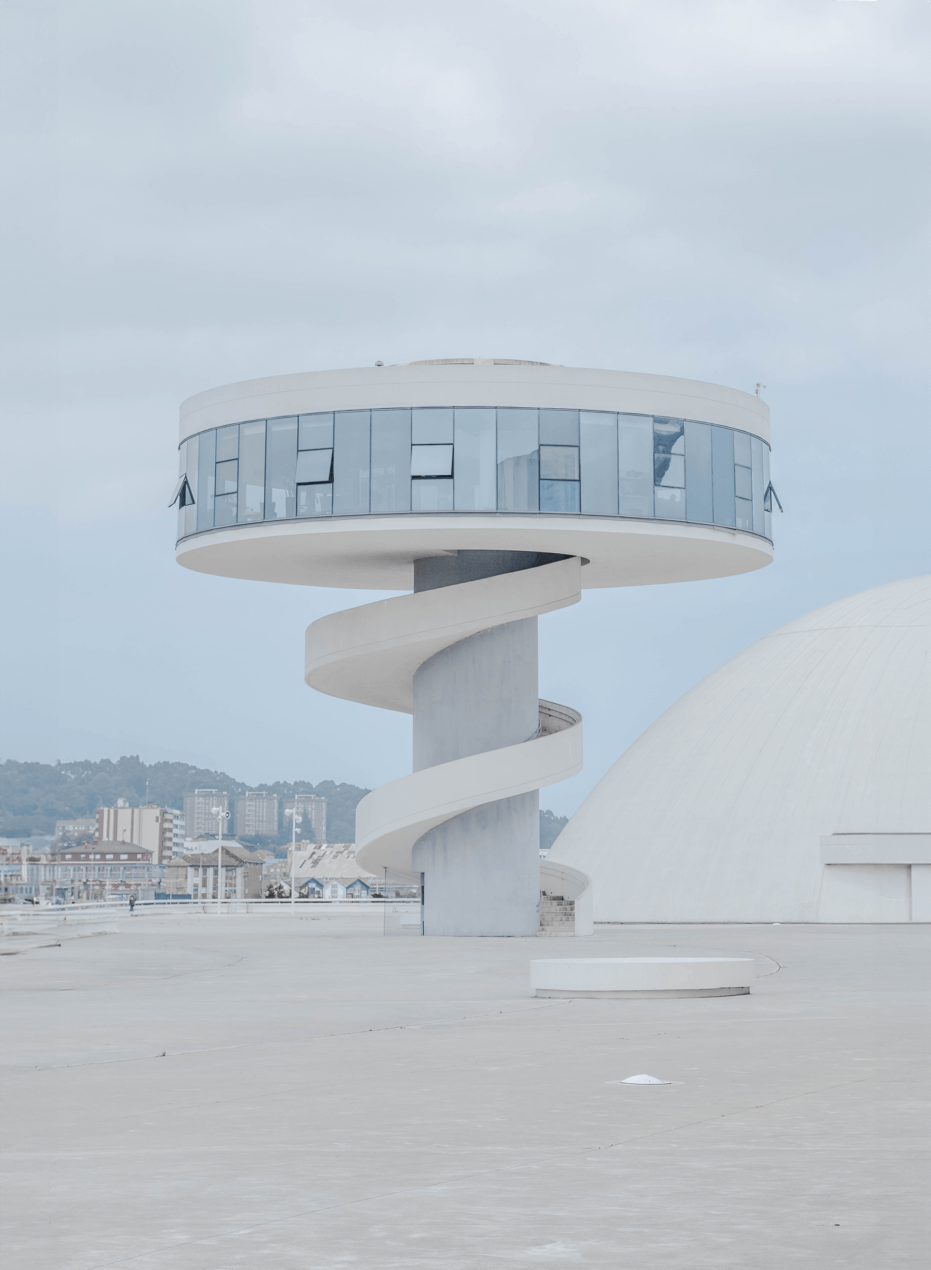 奥斯卡·尼迈耶国际文化中心丨西班牙丨巴西建筑师奥斯卡·尼迈耶-1