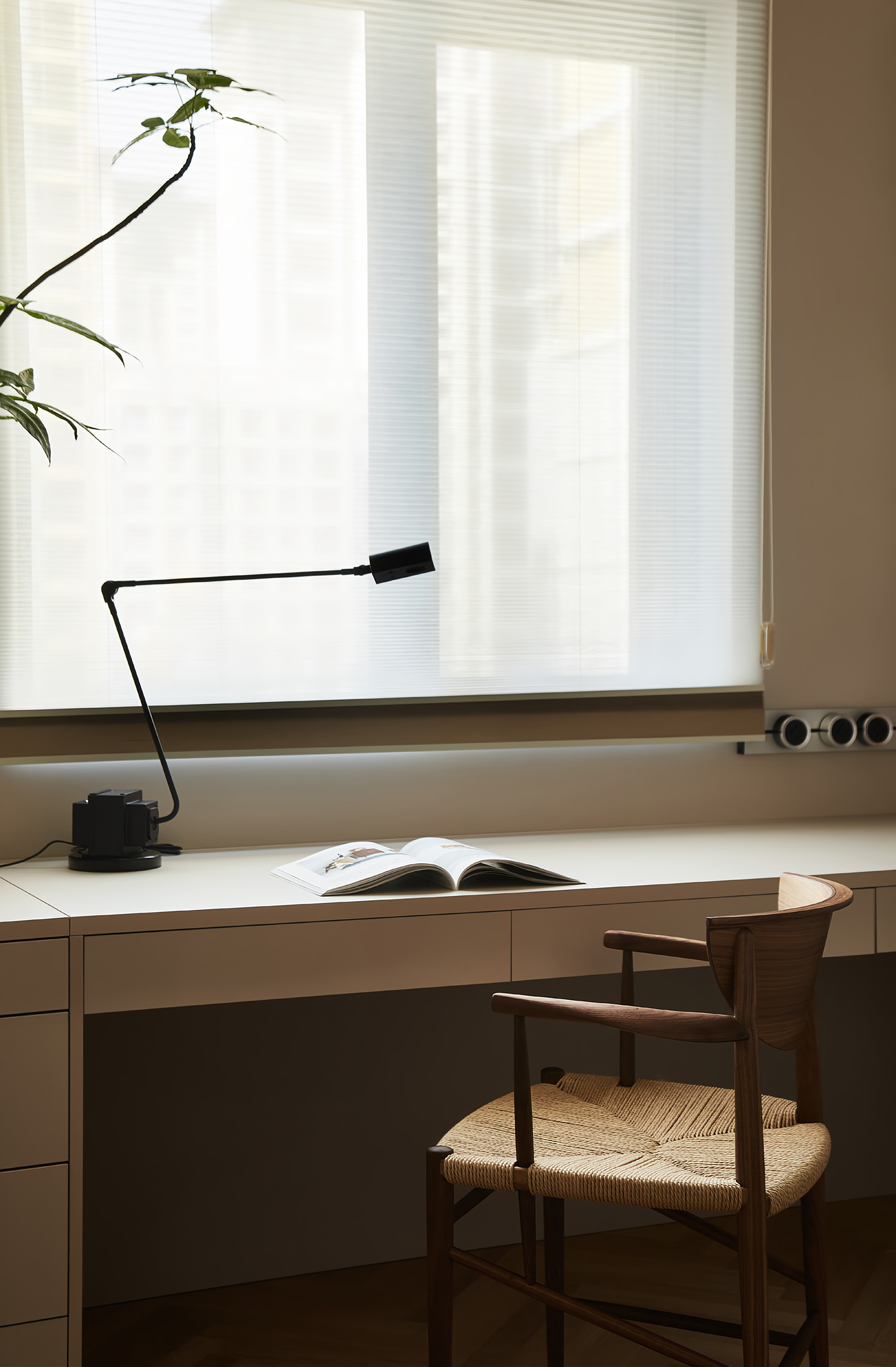 奶油复古感公寓丨中国北京丨NOTHING DESIGN-36