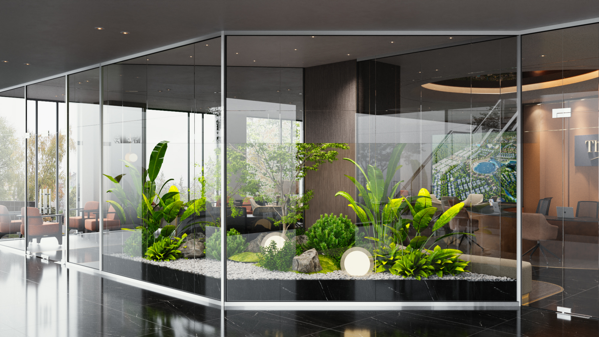 室内造景丨越南丨Hexagon group-4